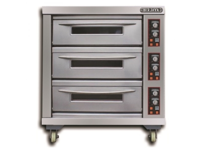 Lò nướng bánh 3 tầng dùng điện 				