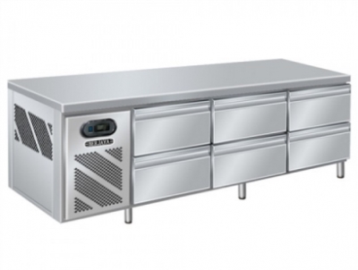 Bàn mát 2 tầng 6 ngăn Berjaya BS6DR/C8/2