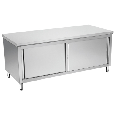 Bàn tủ quầy inox 