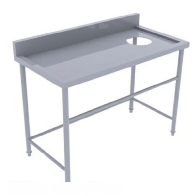 Bàn inox có lỗ rả rác
