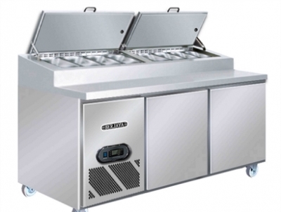 Bàn mát pizza Berjaya 2 cánh BS2D/PCF6/Z