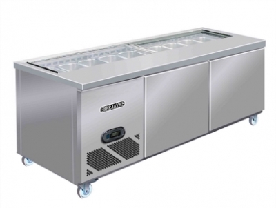 Bàn mát Salad BS2D/SSCF6/Z