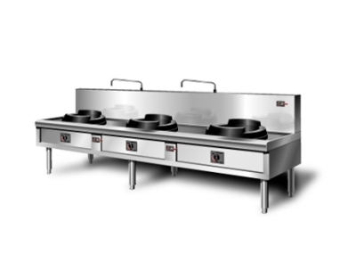 Bếp Á ba không quạt thổi