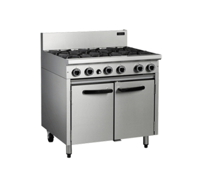 Bếp âu 6 họng kèm lò nướng