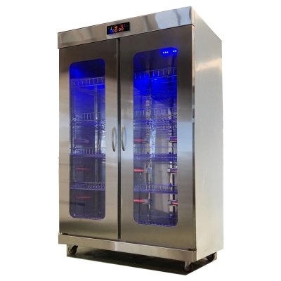 Tủ sấy bát đĩa 2 cánh kính